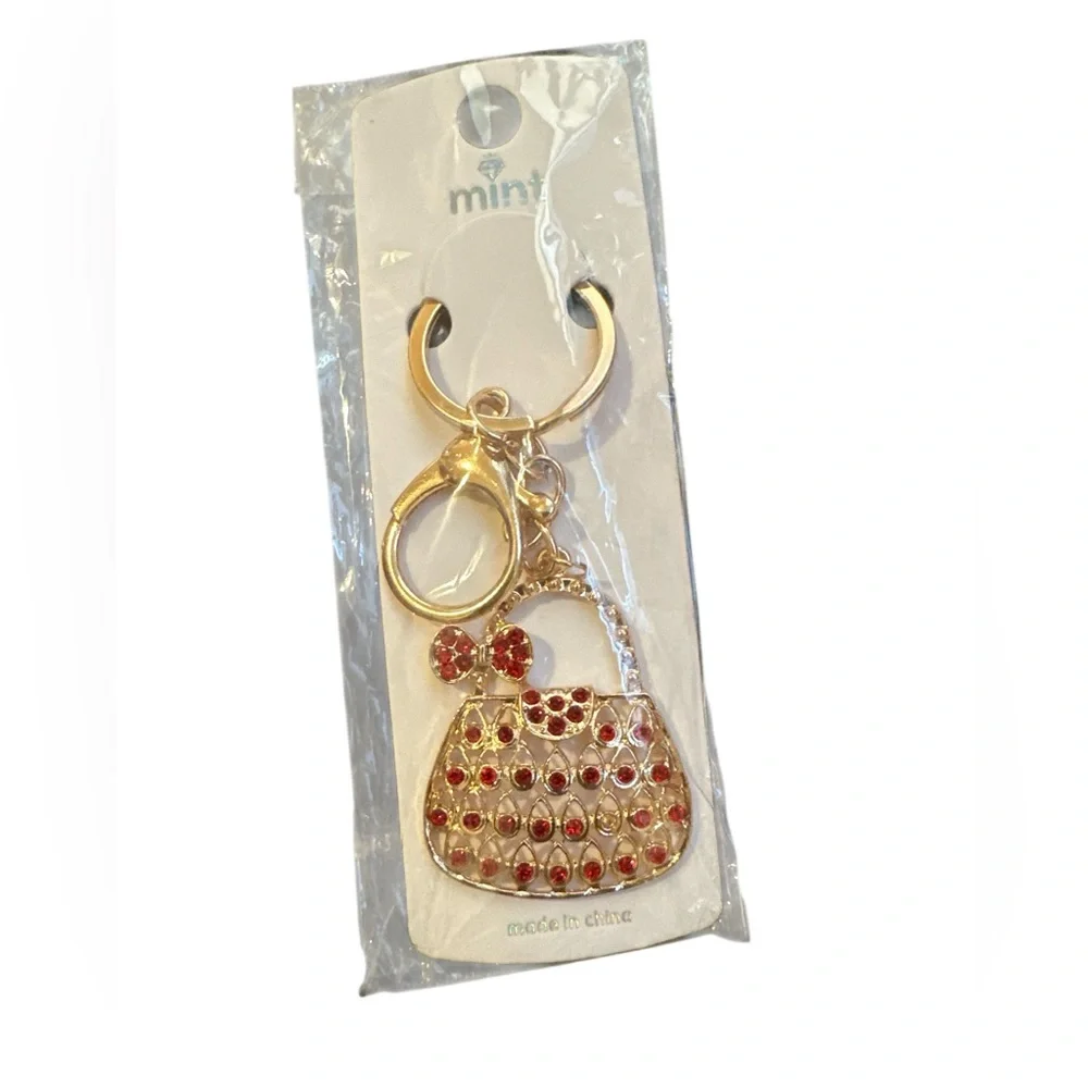 NWT - Non branded fashion key chain . Can be also a bag charm